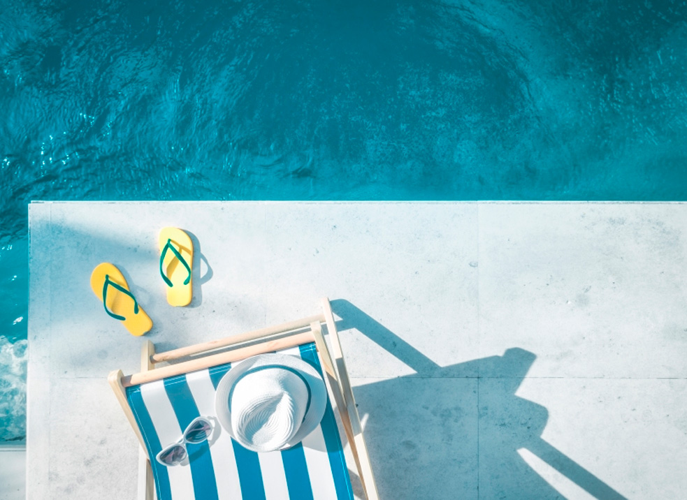 Desinfektion von Schwimmbädern ohne Chemikalien