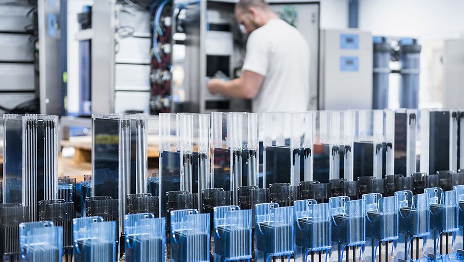 Innowater technical facilities in Madrid