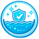 Salt chlorination benefits icon